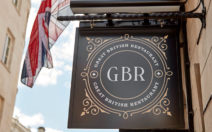gbr restaurant sign
